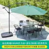 Mesas y Sillas de Exterior, Set de Tres Piezas para Ocio al Aire Libre, Terraza de Jardín, Combinación de Asientos para Patio Balcón de Hierro, Mesa de Café Pequeña