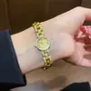 Pulseira Eco-Friendly em Formato de Coração Cravejada com Diamantes, Cruzada, Personalidade Retrô, Estilo Cool, Pulseira Fashion, Luxo Leve, Joia com Sensação de Alto Padrão