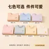 Camiseta de manga larga de algodón puro Youzhuang para niños, otoño e invierno, 280g, camiseta interior cálida de color caramelo para niños y niñas, ropa de otoño para bebés