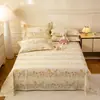 Sábana de Cama de Algodón 100% Clase A Algodón de Xinjiang Engrosada Cepillada Estampado Floral Funda Nórdica de Algodón Individual Doble Persona Cuatro Estaciones Uso en el Hogar