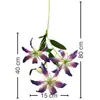 Flores Artificiais de Agapanto e Lírios-de-Fogo para Arranjos de Casamento, Decoração de Casa, Adereços de Fotografia e Decorações de Flores Artificiais