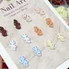 Nuevos Accesorios de Arte para Uñas de Resina Juguetes de Galleta Accesorios para Uñas DIY Pendientes Funda para Teléfono Móvil Accesorios para Uñas Portátiles