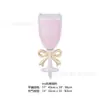 Celebración de Boda Botella de Vino Decorativa Copa de Vino Globo Champagne Whiskey Copa de Vino Rosa Botella de Vino Globo de Papel de Aluminio Escena Decorativa
