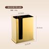 Porta-Hashis Quadrado de Aço Inoxidável Dourado Suporte para Colheres de Restaurante Caixa Rack de Armazenamento de Hashis e Colheres Suporte Comercial Escorredor