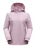 Nova jaqueta de camada única para homens e mulheres, adequada para primavera e outono, casaco com capuz à prova de vento para atividades ao ar livre, respirável e leve, roupa de montanhismo para casais