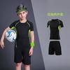 Conjunto de Ropa Deportiva para Niños Verano Estudiante Baloncesto Fútbol Deportes Correr Ropa para Niños Ropa de Secado Rápido Fitness Baloncesto