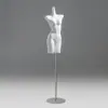 Maniquí de Lencería de Medio Cuerpo para Exhibición en Escaparate de Tienda de Ropa Interior para Hombres y Mujeres, Soporte de Modelo para Trajes de Baño y Sujetadores