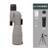 Telescópio Monocular de Alta Potência para Observação de Pássaros Zoom Contínuo 25-75X60 Telescópio Aprimorado de Alta Potência para Visão Noturna Fotografia Visualização de Alvos