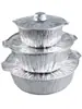 Utensilios desechables para olla caliente, olla de papel de aluminio para exteriores, estufa de cassette doméstica para picnic de camping, olla caliente pequeña para una persona