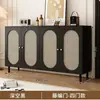 Nuevo zapatero de ratán vintage para uso doméstico, mueble de almacenamiento de pared simple y moderno para la entrada de la sala de estar