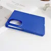 Adecuado para Samsung Zfold 20% de descuento Funda para Teléfono Plegable Ipduo Ultra-Delgada Tipo Piel Mate Color Sólido PC Cubierta Protectora de Pantalla Plegable
