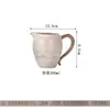 Tetera de Cerámica Horno Ru con Patrón de Montañas y Agua, Taza de Té, Cuenco de Té, Juego de Té, Juego de Té Kung Fu, Tetera para Preparar Té, Estilo Minimalista de Lujo Ligero