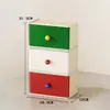 Caja de Almacenamiento Combinada Dopamine para Escritorio, Cajón Apilable, Caja de Almacenamiento a Prueba de Polvo para Papelería Estudiantil y Artículos Varios
