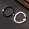 Pulseras de Pareja para Hombres y Mujeres, Diseño de Nicho, Pulsera Magnética de Moda Estilo Ins, Tendencia de Joyería Transfronteriza