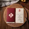 Novos Convites de Casamento, Convites, Convites de Casamento de Nicho Estilo Chinês de Alta Qualidade, Suprimentos para Banquete de Casamento e uma Coleção Completa de Suprimentos para Casamento