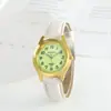 En stock dorado xapwv transfronterizo reloj esfera luminosa correa de imitación casual cuarzo reloj para hombre reloj para mujer marca