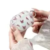 La Nueva Mariposa Fantasma es Adecuada para Fundas de Auriculares Airpodspro2, Completamente Cubierta con Pegamento, Funda Suave de TPU Universal de Nueva Cuarta Generación