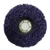 Disco de Pulido Diamante Morado Diamante Negro Rueda de Lijado de Pintura Disco de Lijado para Eliminación de Óxido Lámina Metálica Eliminación de Pintura Amoladora Angular Grado Industrial