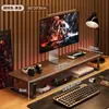 Sala de eSports Soporte Elevado para Computadora de Escritorio Soporte para Monitor Estante de Almacenamiento Organizador de Escritorio Soporte Estante de Refrigeración