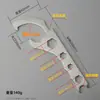 Abridor de barril de plástico e tambor de óleo, chave multifuncional, abridor manual de tambor em aço carbono, ferramenta para abrir à força tampas de tambor