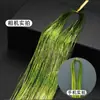 Extensiones de Cabello Doradas Láser Brillantes de Colores para Fiesta Trenzado DIY de Cabello Mechones de Colores Accesorios para Pelucas Transfronterizos [Procesamiento Personalizado]
