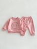 26 Primavera Nuevo Estilo Coreano Ropa para Bebé Conjunto Infantil Ins Deportivo Lindo Oso Conjunto de Dos Piezas Pantalones de Manga Larga