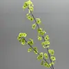 Flores artificiais de flor de pereira transfronteiriças, decorações de casamento, folhagens artificiais, árvores de cedro, versátil para casamentos, decorações de teto, decorações de corredor e móveis macios