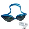 Equipo y Suministros de Grado Profesional, Gafas de Natación, Gafas de Natación Electroplateadas Transfronterizas, Impermeables y Antivaho, Ventas Directas de Fábrica, Gafas de Natación Antivaho para Adultos