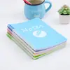 Caderno de folhas soltas direto da fábrica, capa de PP, espiral, página interna com pauta horizontal, caderno com logo imprimível