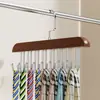 Percha Multifuncional Camiseta sin Mangas Camisola Almacenamiento Hogar Dormitorio Madera Maciza Múltiples Ganchos Ondulado Armario Tendedero Estante de Almacenamiento