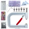 Máquina de Contas de Pérola, Ferramenta Manual de Aplicação de Contas de Pérola Prensada à Mão Sem Furo, Ferramenta de Aplicação de Contas de Quatro Garras, Acessórios para Joias Artesanais, Ferramenta de Aplicação de Contas com Garra