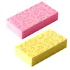 Esponja de Baño para Niños, Toalla Exfoliante para Bebé, Esponja de Baño de Dibujos Animados, Herramienta de Baño para Eliminar Suciedad de Bebé, Mayoreo