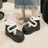Zapatos de Algodón Peludos 2026 Nuevos con Plataforma de Suela Gruesa para Aumentar la Altura, con Velcro, Botas de Nieve para Mujer, Forrados de Felpa y Engrosados para Invierno
