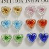 Estilo coreano, creativo, luminoso, esmalte, amor, cristal, flor, bricolaje, todo a juego, joyería, collar, colgante, accesorios para mujer