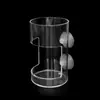 Alimentador automático multifuncional para acuarios, adecuado para alimentar guppies y peces pequeños, con un pequeño tubo de alimentación fijo que se sumerge y dispersa el alimento