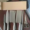 Cuchillo Yangjiang al por mayor cuchillo de cocina doméstico súper rápido afilado acero inoxidable todo acero cabello acrílico traje de regalo