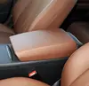 Adecuado para modelos Audi A6L12-18, la tapa de la caja del reposabrazos central está hecha de cuero genuino de microfibra, cubierta protectora para almacenamiento y organización
