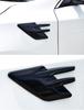 Modificación de coche branquia de tiburón ventilación lateral hoja tablero simulación ventilación lateral pegatina ala lateral fibra de carbono pegatina decoración de carrocería