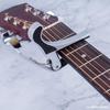 Capotraste de guitarra de metal com aperto manual grande, adequado para guitarras folk e clássicas, acessórios para ukulele em liga de zinco