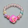 Conjunto de pulseiras de comércio exterior para crianças coreanas, joias femininas para princesas, pulseiras para bebês, acessórios infantis