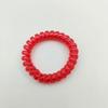 Textura de Alta Gama Diadema Pequeña de Gelatina Elástico Alto Liga para el Cabello de Cordón de Teléfono para Mujer Sin Costuras Duradera Cuerda para el Cabello Banda Elástica Pulsera