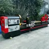 Torno Ordinario C6280 Torno Horizontal Cw6280X4000 Torno Ordinario Tipo Carro Agujero Pasante 130 Torno de Agujero Grande