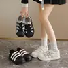 Nuevas Zapatillas Blancas Estilo Coreano Otoño 2026 para Estudiantes Mujeres, Suela Gruesa que Aumenta la Altura, Estilo Casual Callejero ZC011
