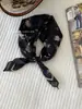 Pañuelo Pequeño Cuadrado Estilo Japonés Ligero Vintage Artístico Superpuesto Estilo Mori Floral Pañuelo de Seda para Viajero Pañuelo para la Cabeza Pañuelo de Algodón Lino Estilo Coreano