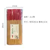 Palitos de Incenso de Bambu Premium para Aromaterapia Interna, Purificação do Ar, Uso em Casa e Templos, 20,5 cm, para Adoração