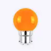 Bombilla de Luz LED de Colores Rosca E27 Bayoneta B22 Decorativa de Colores Amarillo Verde Azul Rosa Naranja Morado Rojo Pequeña Bombilla de Bajo Consumo