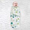 Manta de Algodão Puro para Bebê Recém-Nascido Amazon Transfronteiriça, Manta para Recém-Nascido, Manta Swaddle Respirável para Bebê Anti-Susto