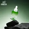 Frasco Conta-Gotas Redondo de Fundo Vulcânico 30ml em Estoque do Fabricante para Mistura de Óleos Essenciais, Líquido de Essência e Sub-Envasamento de Aromaterapia Atacado