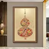 Nueva Pintura Decorativa de Estilo Chino con Temática de Caqui para la Entrada, Simbolizando Buena Fortuna en el Año del Caballo, Arte de Pared Festivo de Año Nuevo, Decoración de Pared de Cien Pinturas
