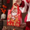 2026 Caja de Empaque para Hornear de Año Nuevo Caja para Galletas Copo de Nieve Año del Caballo Bolsa de Compras Dulces Snacks Caramelo Caja de Regalo